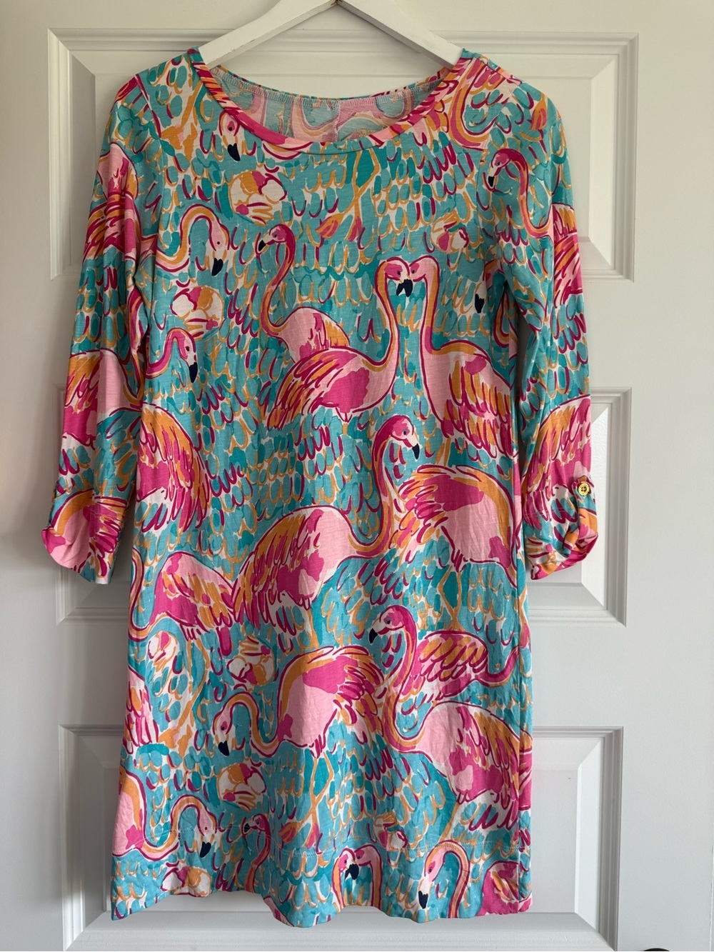 Lilly Pulitzer Linden Shirt Dress in Peel 'n Eat Size Small
